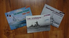 Lot 3 livres sur les navires