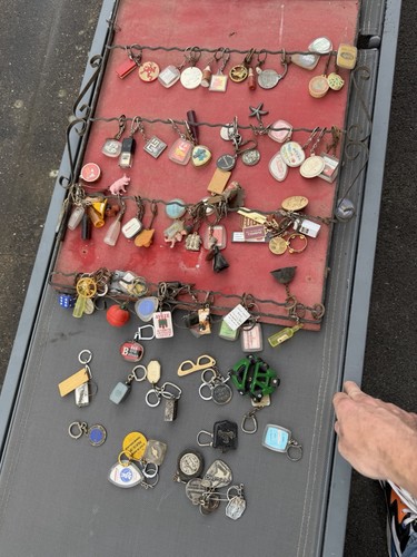 Lot porte clef ancien - lot,