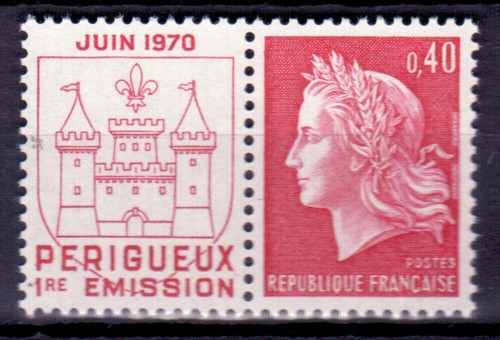 1970 france timbre t n - timbre, &