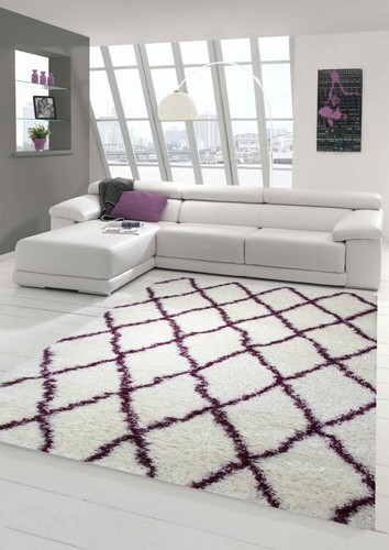 Shaggy salon tapis motif - shaggy,