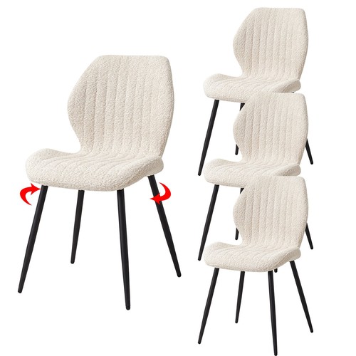 Chaises salle à manger - 4x,