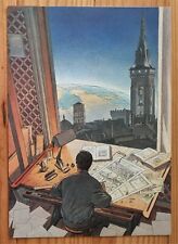 François SCHUITEN - carte de vœux - 30e FIBD Angoulême 2003