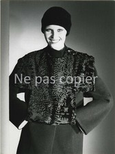 FUR FASHION SERGE LEPAGE astrakan swakara 1976 photo 23 x 17 cm
