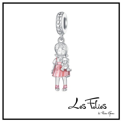 Charm enfant avec peluche - avec,