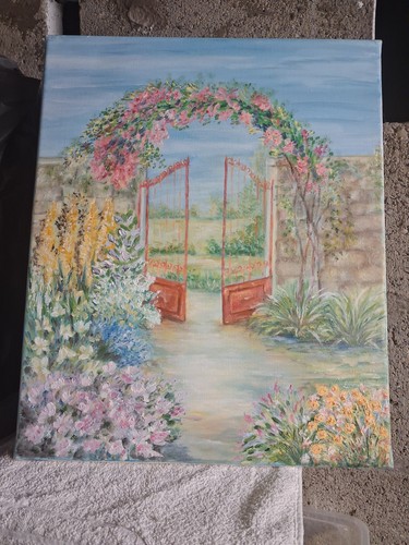 Tableau paysage sur toile