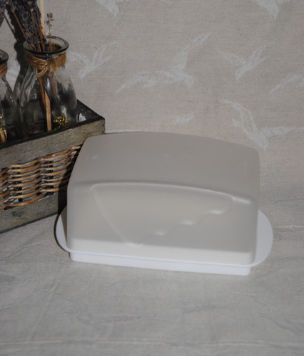Tupperware beurrier blanc - beurrier,