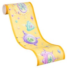 Frise murale autocollant Stick Ups multicolore jaune poupre 500 m x 017 m 907516