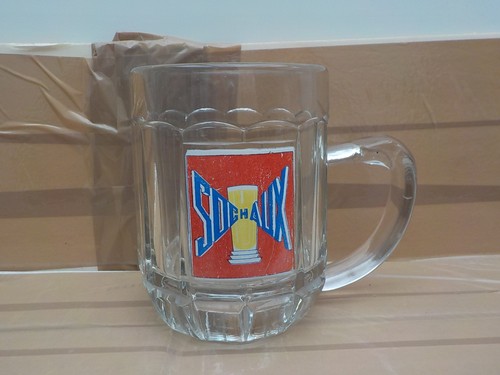Chope verre ancien - chope,