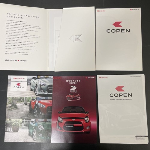 Lot livres daihatsu copen - lot, 2