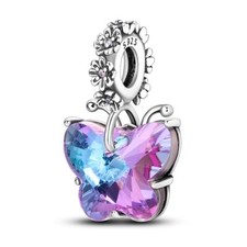925 Sterling Silver bracelet pendentif Pandora bracelet original perles pende...