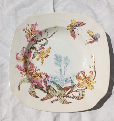 Assiette creuse luneville - assiette,