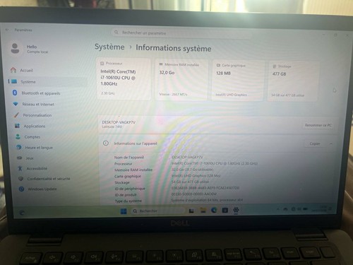 Dell latitude 7410 10e - dell, i7