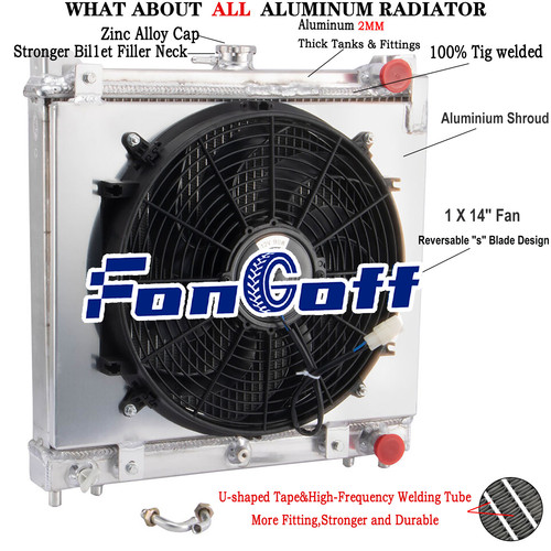 Row radiateur shroud fan - row,