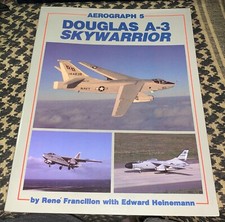 DOUGLAS A-3 SKYWARRIOR AEROGRAPH #5 By Francillon & Edward Heinemann AEROFAX OOP
