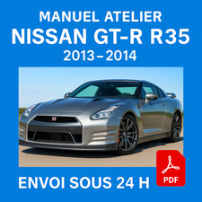 Manuel Atelier Nissan GTR R35
