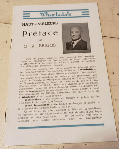Ancienne publicite technique - ancienne,