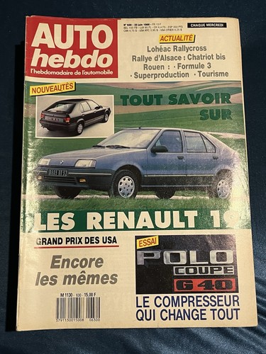 Auto hebdo autohebdo - hebdo, 22