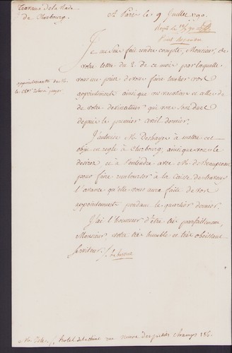 César henri de la - ✒, l.s.