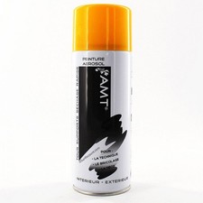 Bombe de peinture bouton d'or