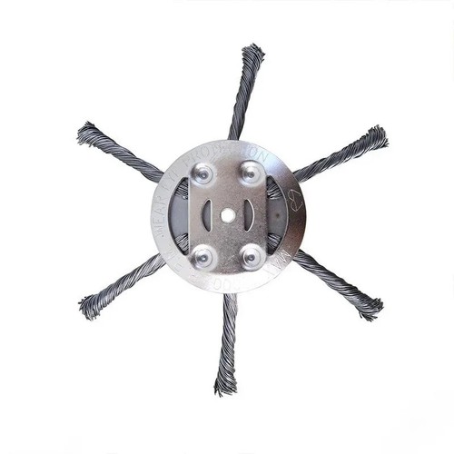 Tete coupe gazon acier inox