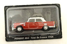PEUGEOT  404  TOUR  DE  FRANCE  1968    -  NOREV  / ATLAS  - 1/43