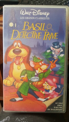 Rare vhs basil détective - rare,