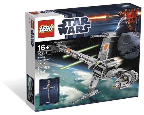 Lego 10227 star - star, b-wing
