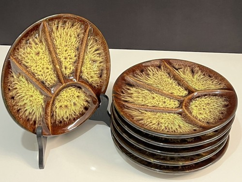 Assiettes fondue vintage - assiettes, à