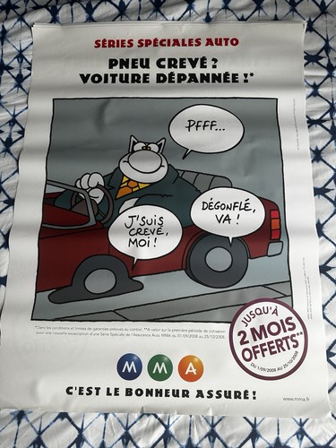 Affiche philippe geluck - philippe,