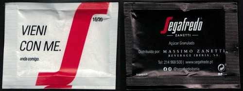 Portugal sachet sucre sugar - sucre,