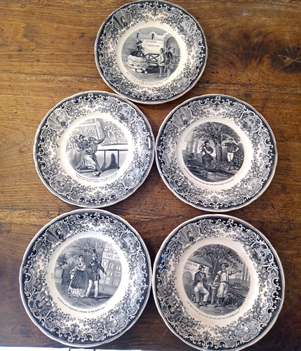 Assiettes parlantes en - assiettes,