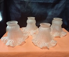 Lot de 4 anciennes tulipes