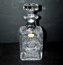 WALDVIERTLER Edel Bleikristall Cut Crystal Whiskey Carafe