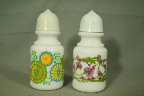 Vintage 1970s white milk glass - vintage,