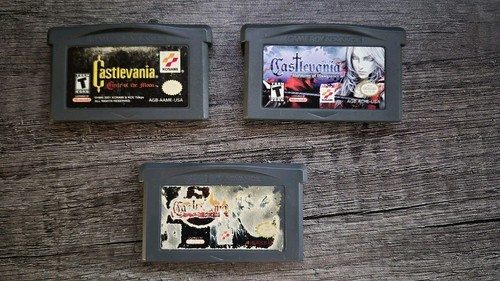 Authentic castlevania gba lot - authentic,