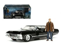 Jada 1/24 Neuf 1967 Chevrolet Impala & Dean Winchester Figurine Surnaturel 32250