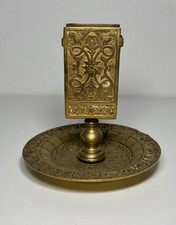 Porte allumette en laiton