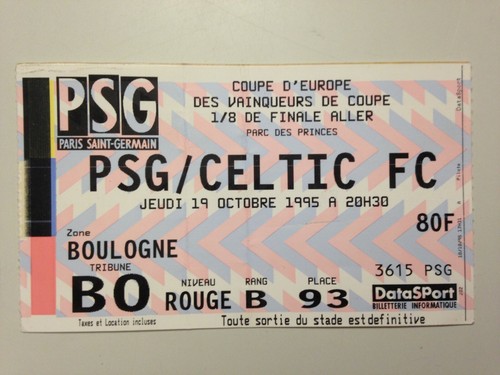 Ticket match football paris - match,