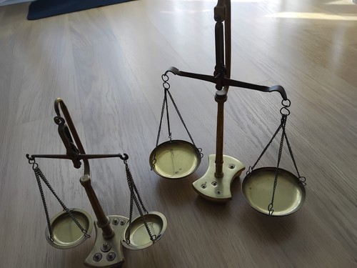 Lot deux balances anciennes - de,