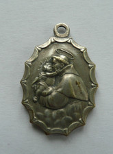 Ancienne MEDAILLE religieuse SAINT ANTOINE de PADOUE / ST FRANCOIS D'ASSISE
