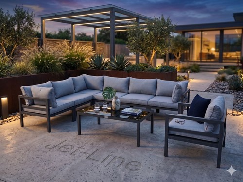 Ensemble jardin mobilier - ensemble, de