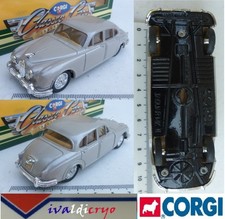 Jaguar MK2 beige 1/43 d'origine corgi classic cars d700/4 en boite gt britains