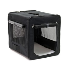 Cage de transport M Pliable 58x46x53 cm Caisse Chien Chat Box Boite Voiture