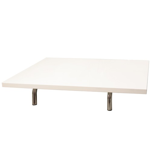 Table salon moderne - de, blanche
