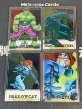 2024 Marvel Masterpieces '92 Platinum Hulk Black Panther Plexi Lot*4