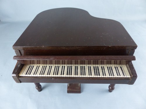 Ancienne boite musique piano - boite, a
