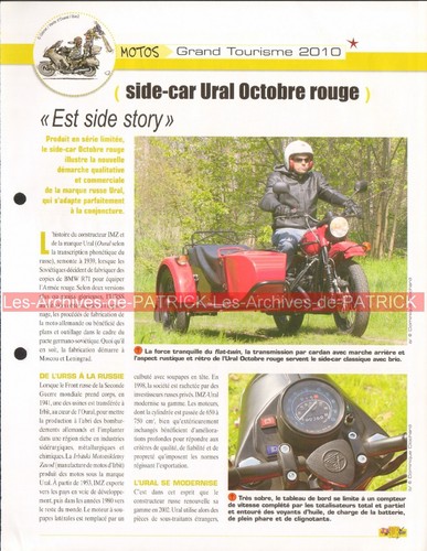 Ural 750 side - side, car