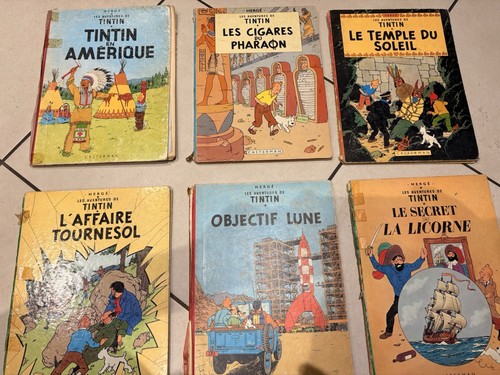 Casterman tintin lot albums - casterman,