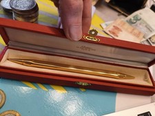 Stylo Cartier Must plaqué or