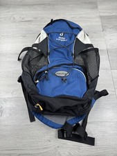 Deuter KangaKid Baby Child Carrier Backpack System Lumbar Hiking Blue Black